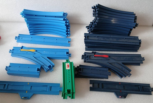 Tomy blue trackmaster schienen - tomy,
